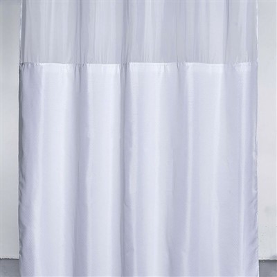 Tirai Mandi Hotel Bergaris Putih